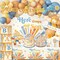Here Comes The Son Baby Shower Decor, Retro Sun and Sunshine Themed